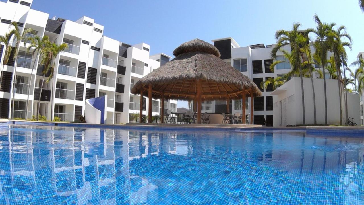 Cachito De Cielo, Departamento De Lujo 2 Habitaciones Y Alberca Манзанило Екстериор снимка