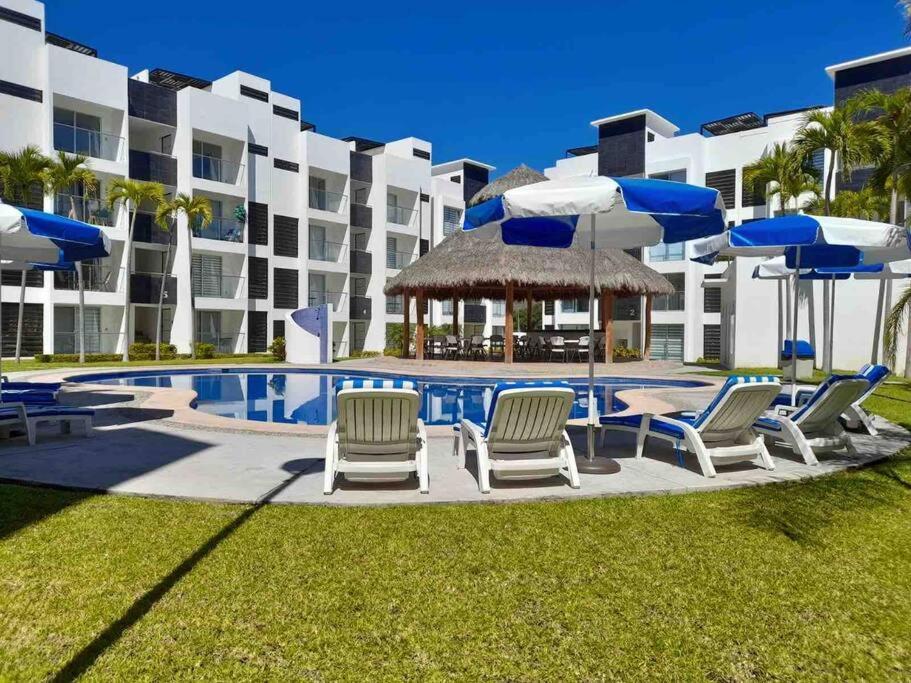 Cachito De Cielo, Departamento De Lujo 2 Habitaciones Y Alberca Манзанило Екстериор снимка